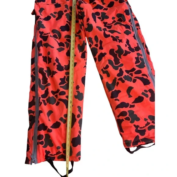 Guide Gear Camo Hunting Bib Overalls 2XL Blaze Orange - Picture 11 of 12